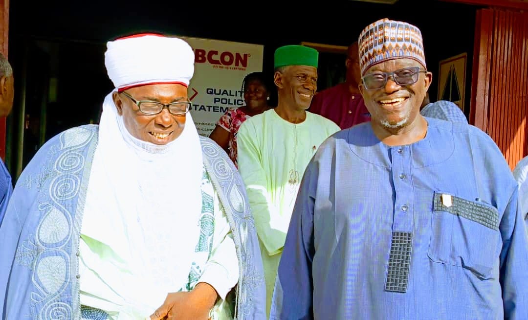 The Emir of Tsaragi paid The National President of NACCIMA a courtesy visit.